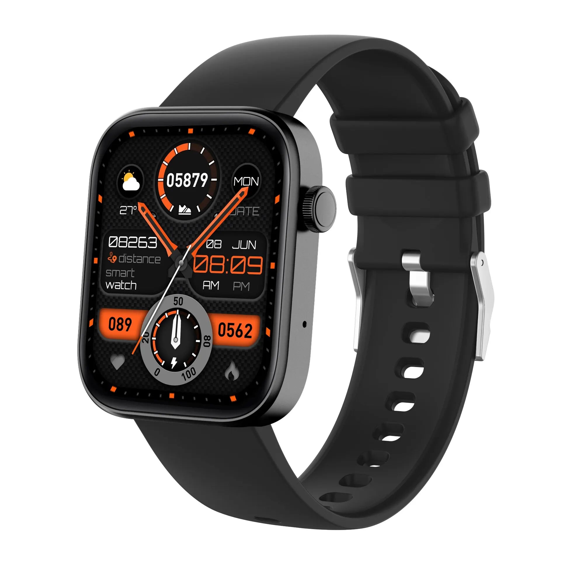 COLMI P71 – Montre connectée avec appels Bluetooth, écran 1,9”, suivi santé, 100+ sports, IP68