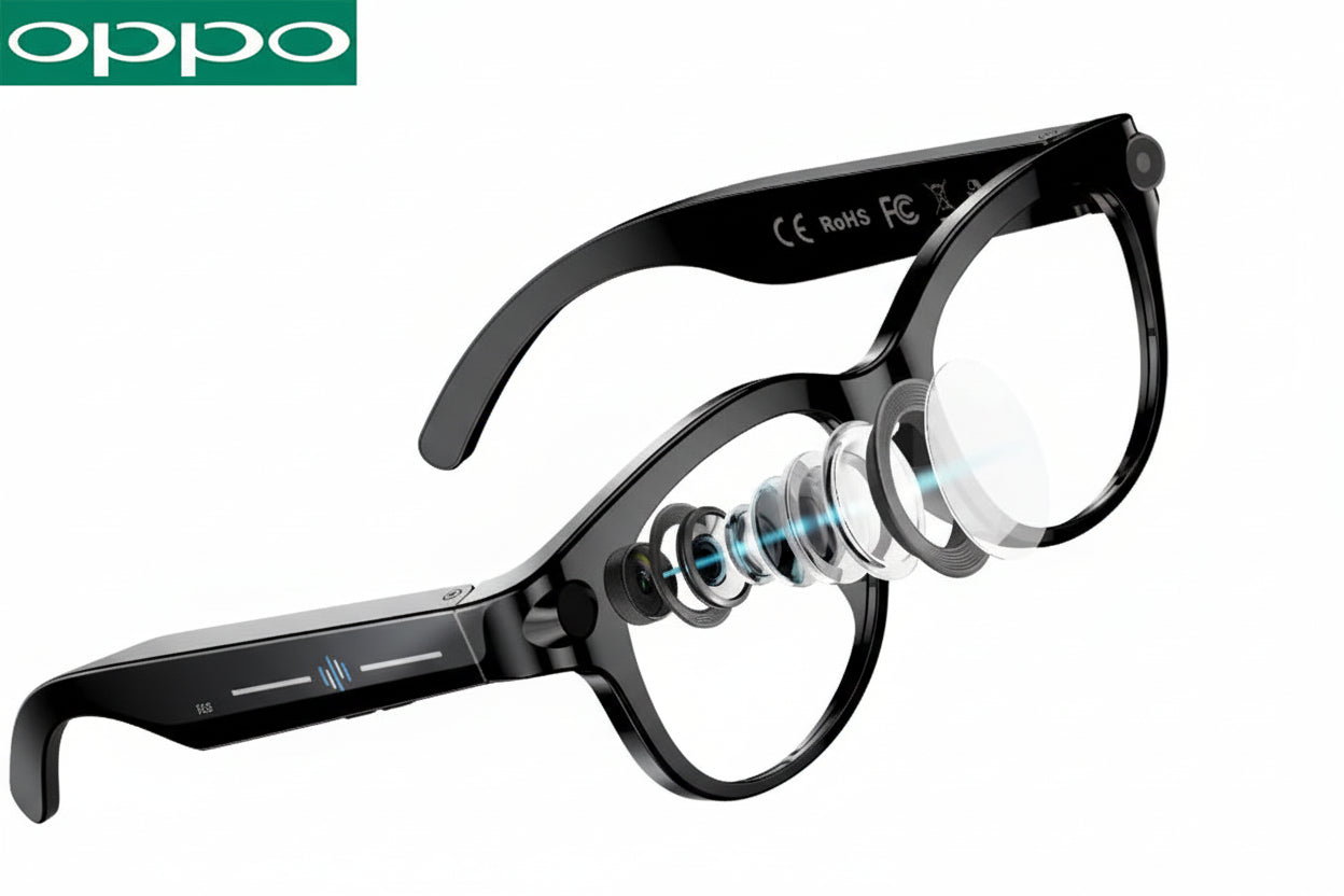 OPPO AI Glasses – Lunettes Intelligentes Caméra HD & IA