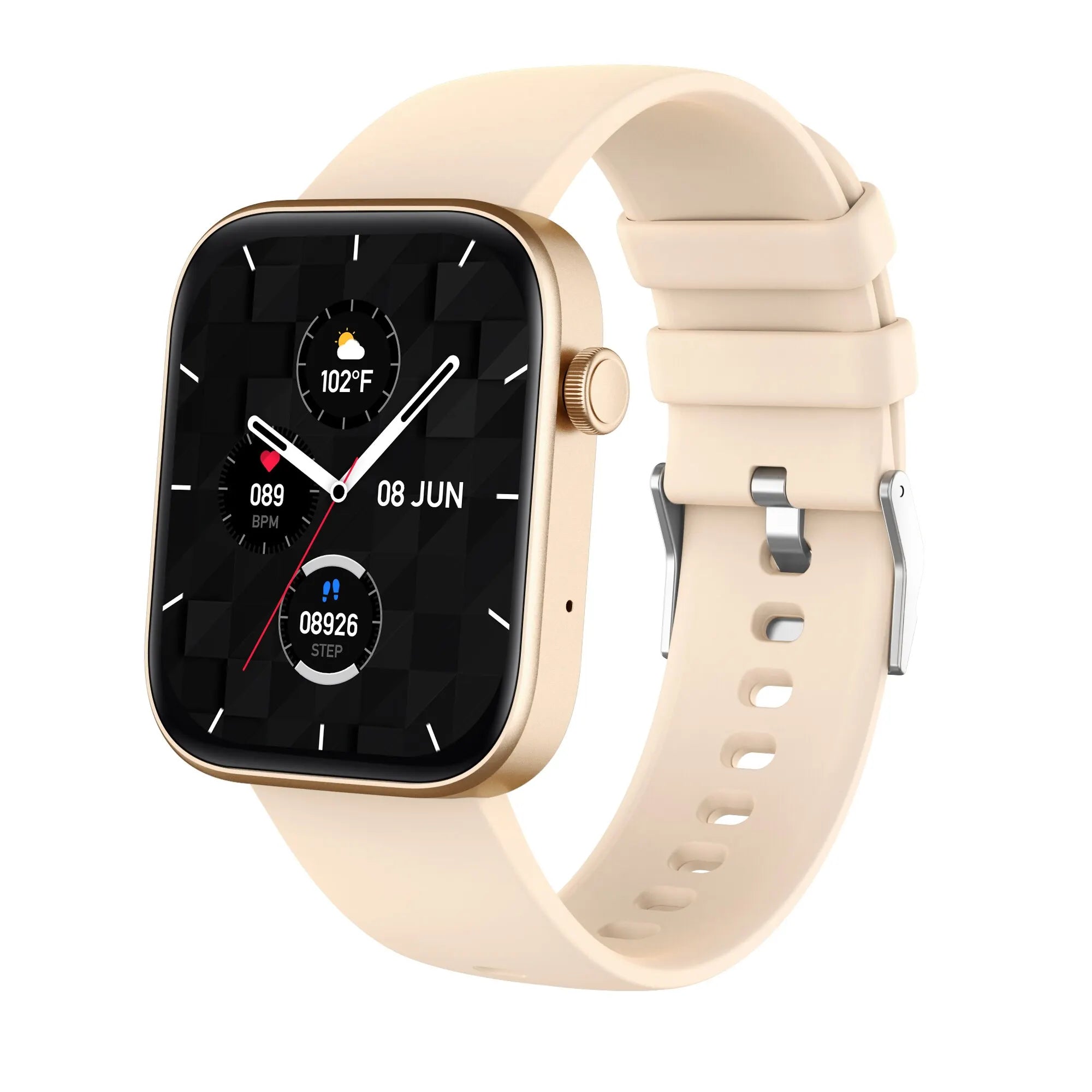 COLMI P71 – Montre connectée avec appels Bluetooth, écran 1,9”, suivi santé, 100+ sports, IP68